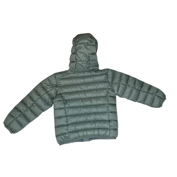 NWT Save the Duck Kids' Dony Puffer Coat Hooded Green Size 2T - Picture 4 of 6